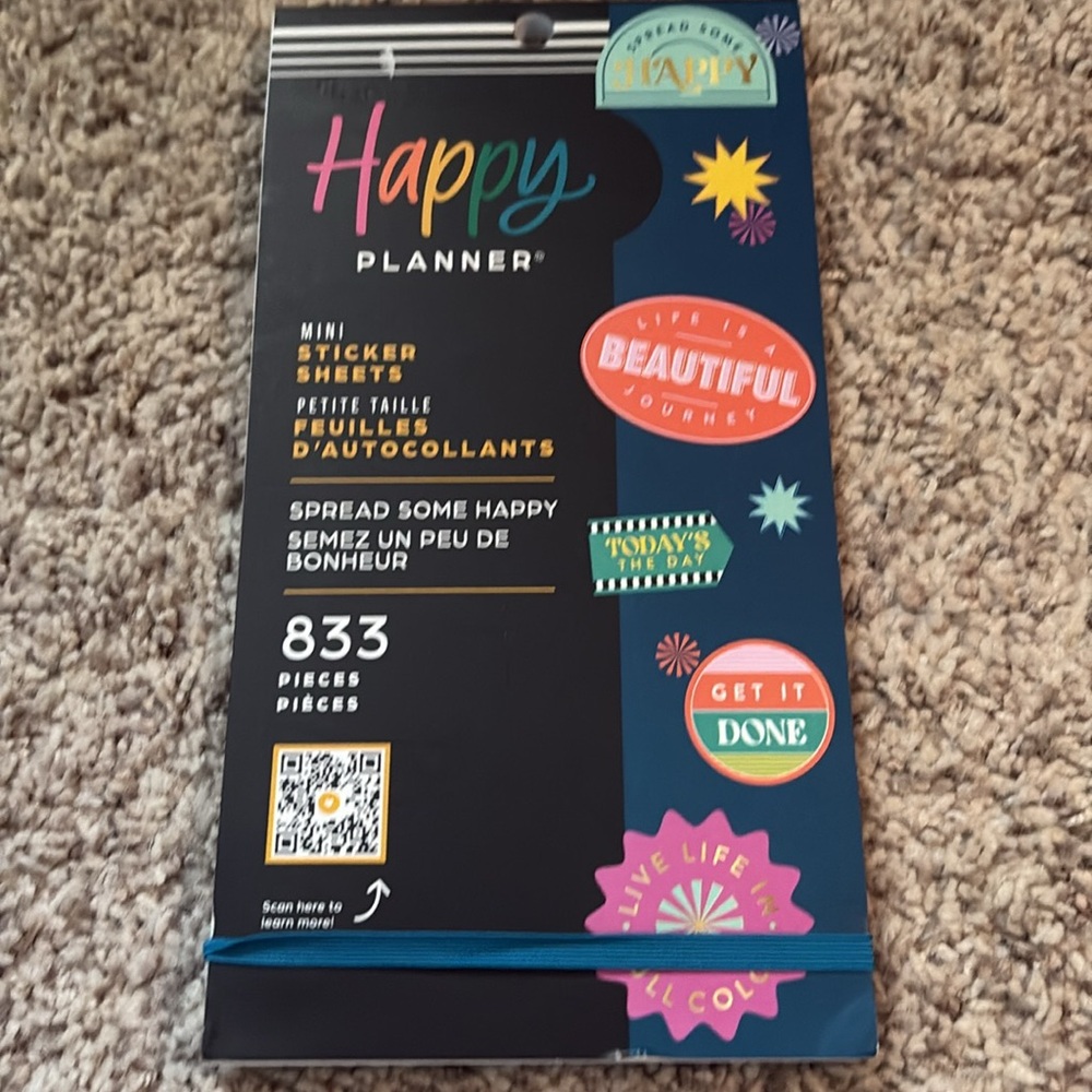 Happy Planner Vibrant Sticker Collection